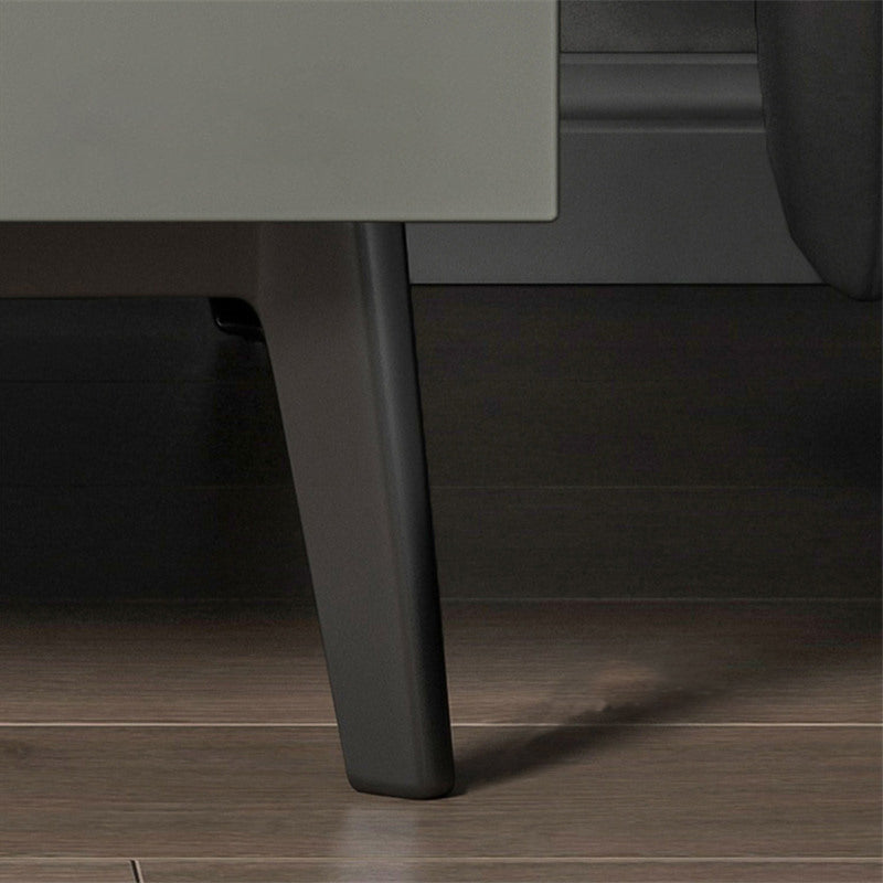 Table de chevet de lit contemporain ouverte table de nuit pour chambre à coucher