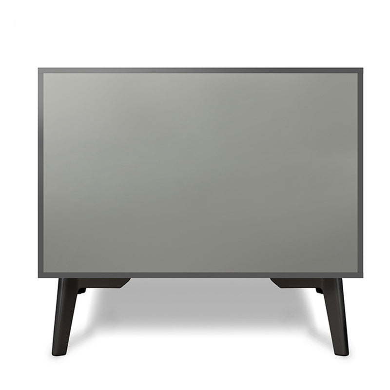 Table de chevet de lit contemporain ouverte table de nuit pour chambre à coucher