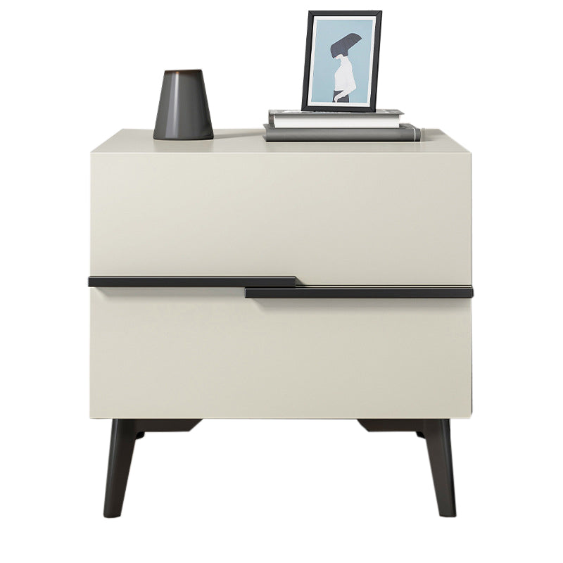 Table de chevet de lit contemporain ouverte table de nuit pour chambre à coucher