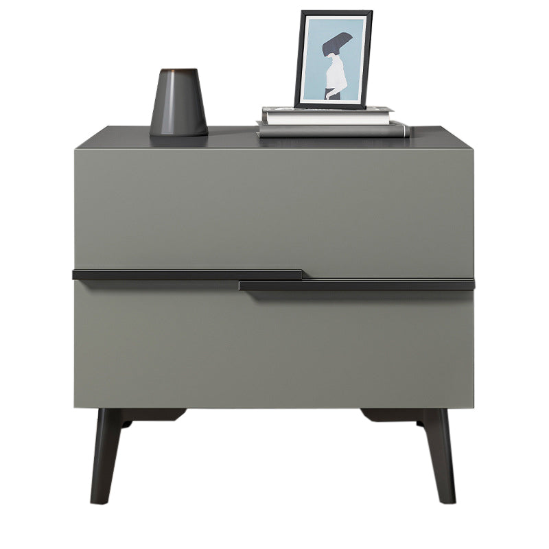 Table de chevet de lit contemporain ouverte table de nuit pour chambre à coucher