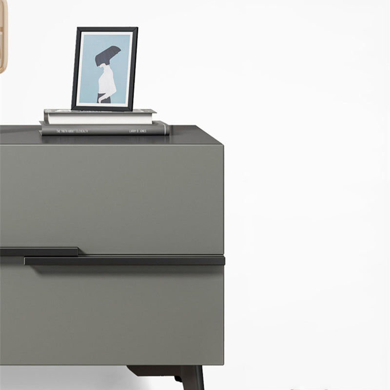 Table de chevet de lit contemporain ouverte table de nuit pour chambre à coucher