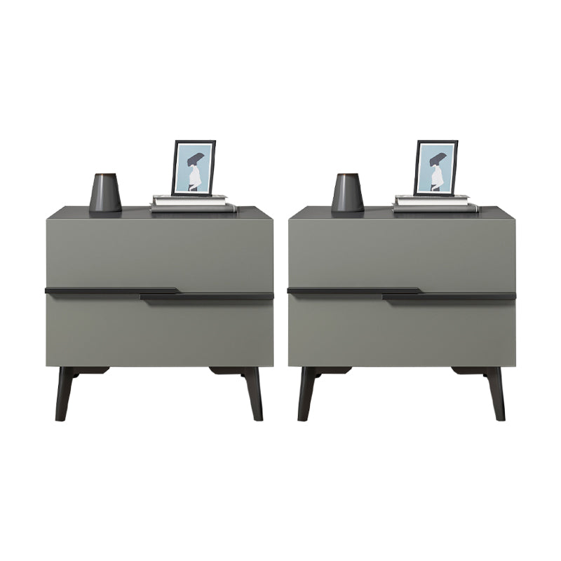 Table de chevet de lit contemporain ouverte table de nuit pour chambre à coucher