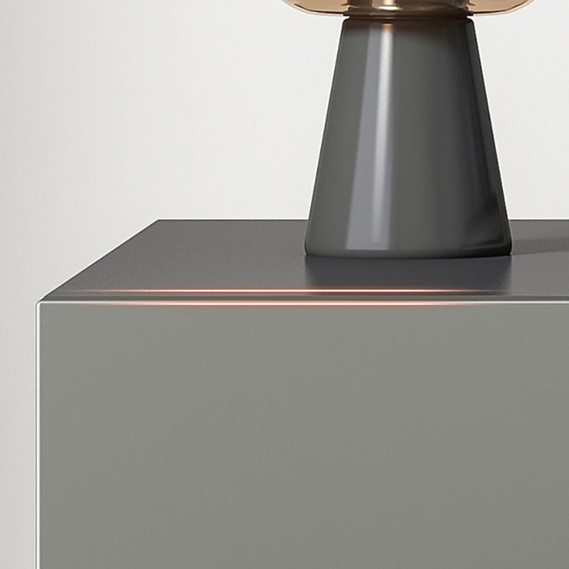 Table de chevet de lit contemporain ouverte table de nuit pour chambre à coucher