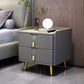 Solid Wood Bed Nightstand Contemporary Bedside Cabinet for Bedroom Grey 1 Piece Clearhalo 'Bedroom Furniture' 'furn' 'furn_night_stand' 'Furniture' 'night_stand' 'Nightstands' 6228224