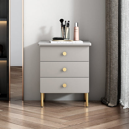 Cassettiera portaoggetti Glam da 15,6 pollici di larghezza con 3 cassetti