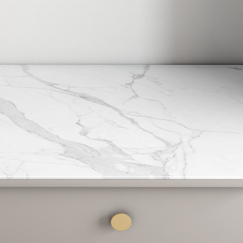 Cassettiera portaoggetti Glam da 15,6 pollici di larghezza con 3 cassetti