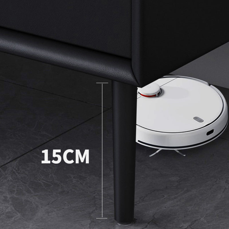 Coffre de rangement en bois pour chambre à coucher contemporaine, coffre de 15,7 po de large avec tiroirs