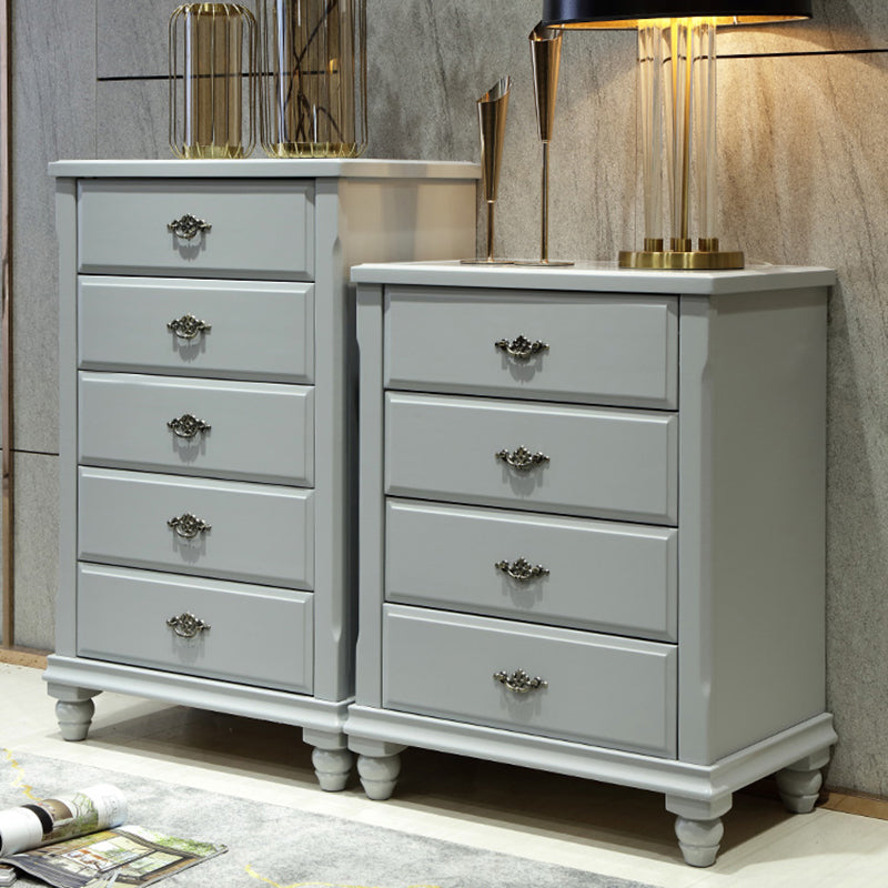 Traditional Storage Chest Solid Wood Storage Chest Dresser with 3/4 Drawers Clearhalo 'Bedroom Furniture' 'Dressers & Chests' 'dressers_chests' 'furn' 'furn_dressers_chests' 'Furniture' 6228424