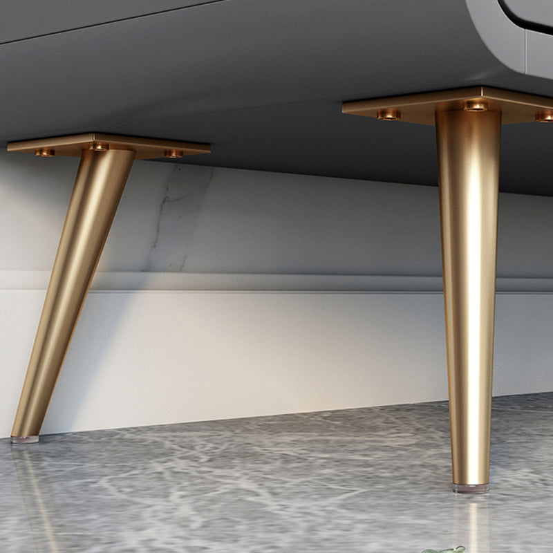 Glam Kommode aus Holz mit 3/4/5 Schubladen