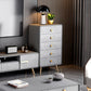 Glam Kommode aus Holz mit 3/4/5 Schubladen