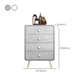 Glam Kommode aus Holz mit 3/4/5 Schubladen