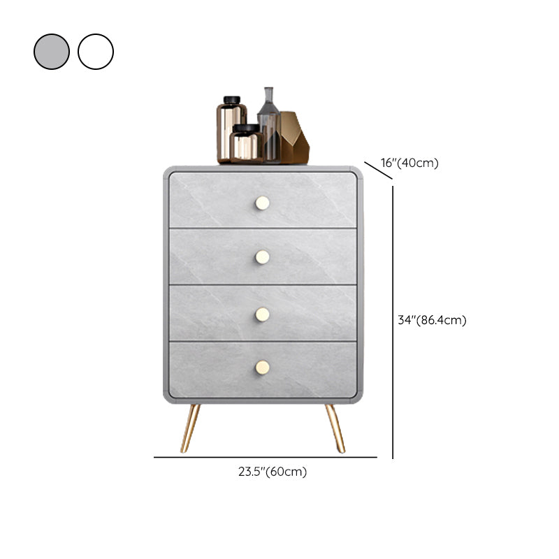 Glam Kommode aus Holz mit 3/4/5 Schubladen