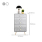 Glam Kommode aus Holz mit 3/4/5 Schubladen