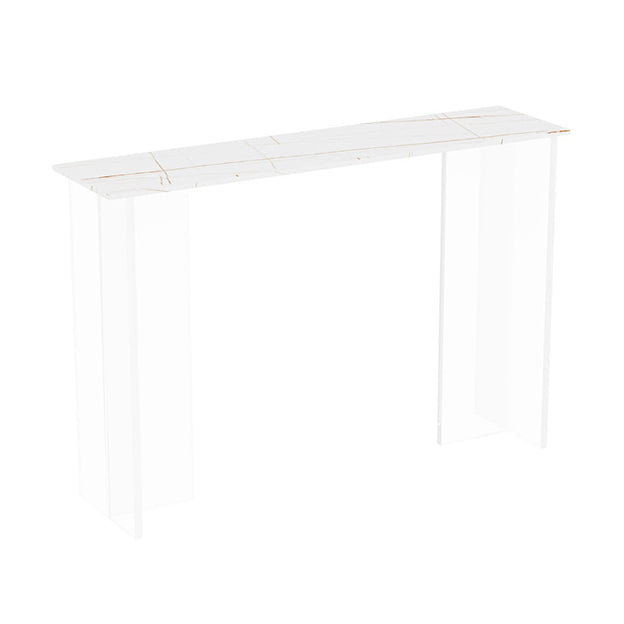 11.8" W Modern Console Accent Table Antique Finish Console Sofa Table Clearhalo 'Console Tables' 'console_tables' 'Entry & Mudroom Furniture' 'furn' 'furn_console_tables' 'Furniture' 6229076