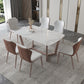 Slate Dining Table Rectangle Modern Dining Table for Dining Room