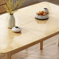 Solid Wood Dining Table Rectangle Modern Dining Table for Dining Room