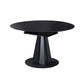 Modern Extendable Stone Dining Table Steel Base Dinner Table for Home Gold-Black Without Chairs Clearhalo 'Dining Tables & Seating' 'Dining Tables' 'dining_table' 'furn' 'furn_dining_table' 'Furniture' 'Kitchen & Dining Furniture' 6229677