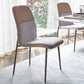 Contemporary Kitchen Dining Side Chair Upholstered Dining Chair with Metal Legs Clearhalo 'Dining Chairs' 'Dining Tables & Seating' 'dining_chair' 'furn' 'furn_dining_chair' 'Furniture' 'Kitchen & Dining Furniture' 6229978