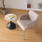 Upholstered Arm Chair Contemporary Faux Leather Dining Arm Chair for Home