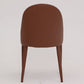 Contemporary Parsons Chair Faux Leather Kitchen Dining Armless Chair