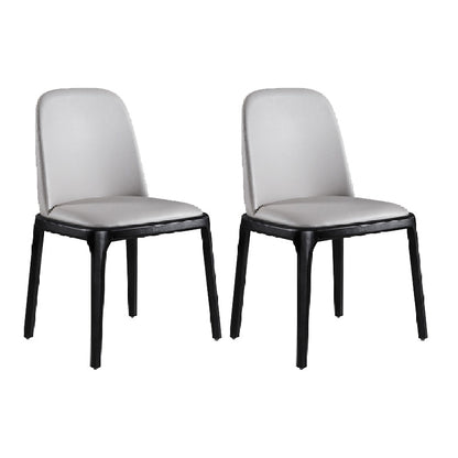 Contemporary Chair Solid Back Dining Room Chair for Dining Room
