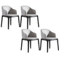 Contemporary Chair Solid Back Dining Room Chair for Dining Room