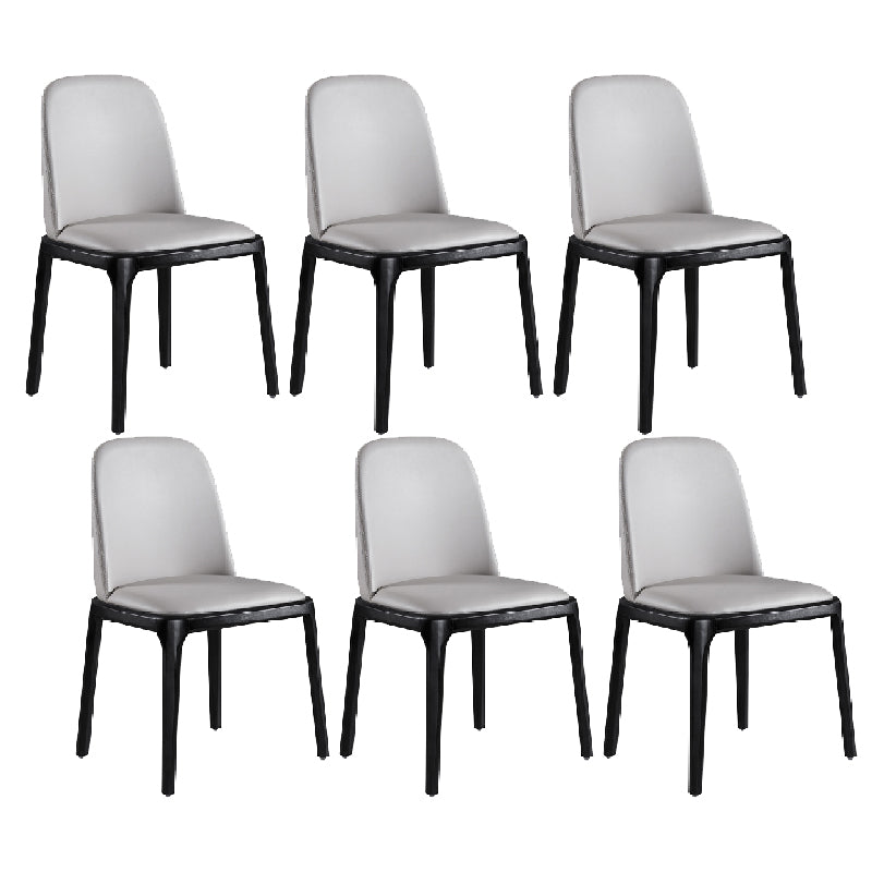 Contemporary Chair Solid Back Dining Room Chair for Dining Room