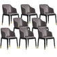 Contemporary Chair Solid Back Dining Room Chair for Dining Room