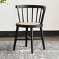 Industrial Side Chair Wood Windsor Back Dining Room Chair for Home