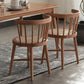 Industrial Side Chair Wood Windsor Back Dining Room Chair for Home