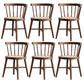 Industrial Side Chair Wood Windsor Back Dining Room Chair for Home