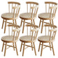 Industrial Side Chair Wood Windsor Back Dining Room Chair for Home