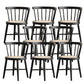 Industrial Side Chair Wood Windsor Back Dining Room Chair for Home