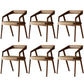 Contemporary Kitchen Dining Armchair Wood Side Dining Chairs 6 Piece Set Clearhalo 'Dining Chairs' 'Dining Tables & Seating' 'dining_chair' 'furn' 'furn_dining_chair' 'Furniture' 'Kitchen & Dining Furniture' 6230555