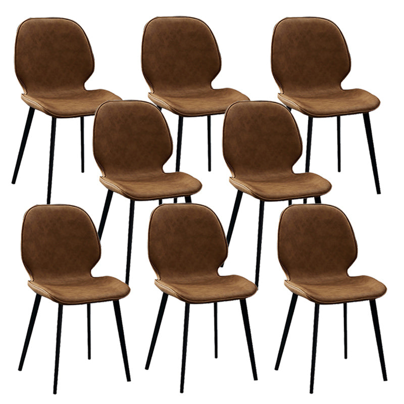 Industrial Style Side Chair Wingback Dining Room Chair for Home