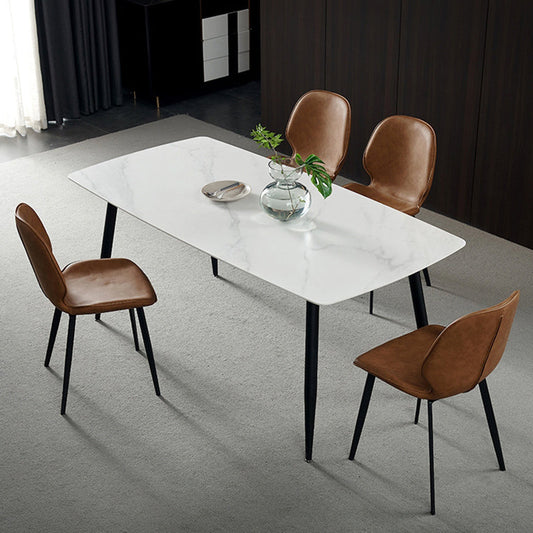 Industrial Style Side Chair Wingback Dining Room Chair for Home