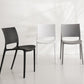 Contemporary Style Side Chair Open Back Plastic Dining Room Chair Clearhalo 'Dining Chairs' 'Dining Tables & Seating' 'dining_chair' 'furn' 'furn_dining_chair' 'Furniture' 'Kitchen & Dining Furniture' 6230663