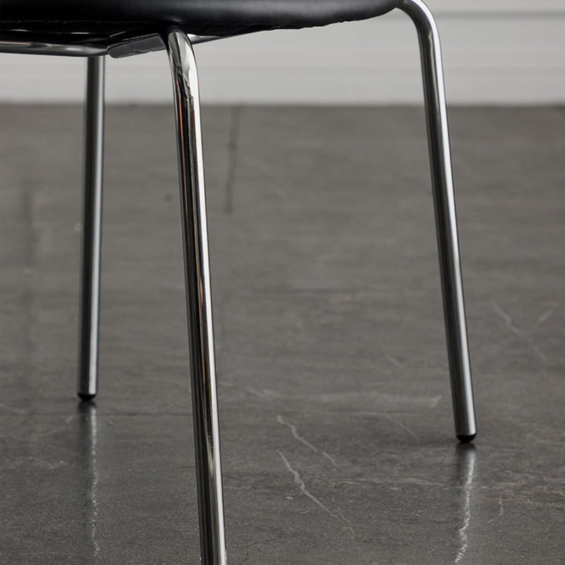 Chaise d'accompagnement de style contemporain ouvrir la salle de salle à manger pour la maison