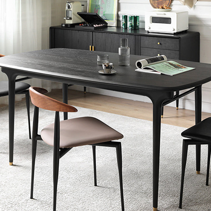 Seitstuhl für industriellen Stil offener Stapel -Esszimmerstuhl offener Rücken