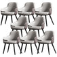Leather Dining Chairs Metal Leg Arm Dining Room Chairs for Restaurant Use