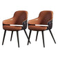 Leather Dining Chairs Metal Leg Arm Dining Room Chairs for Restaurant Use