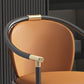 Contemporary Metal Dining Room Chair Arm Upholstered Side Chairs for Home Use Clearhalo 'Dining Chairs' 'Dining Tables & Seating' 'dining_chair' 'furn' 'furn_dining_chair' 'Furniture' 'Kitchen & Dining Furniture' 6230899