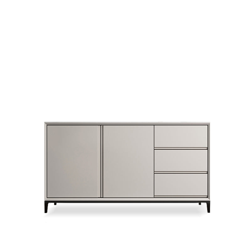 Tavolo di gioia in pietra sinterizzata Finitura antica a 3 disegni con gambe metalliche