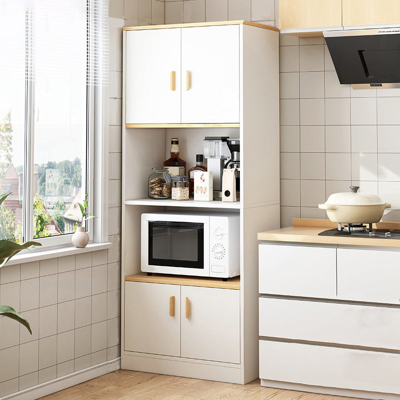 Mesa de acabado antiguo mesa de comedor de madera diseñada con almacenamiento abierto