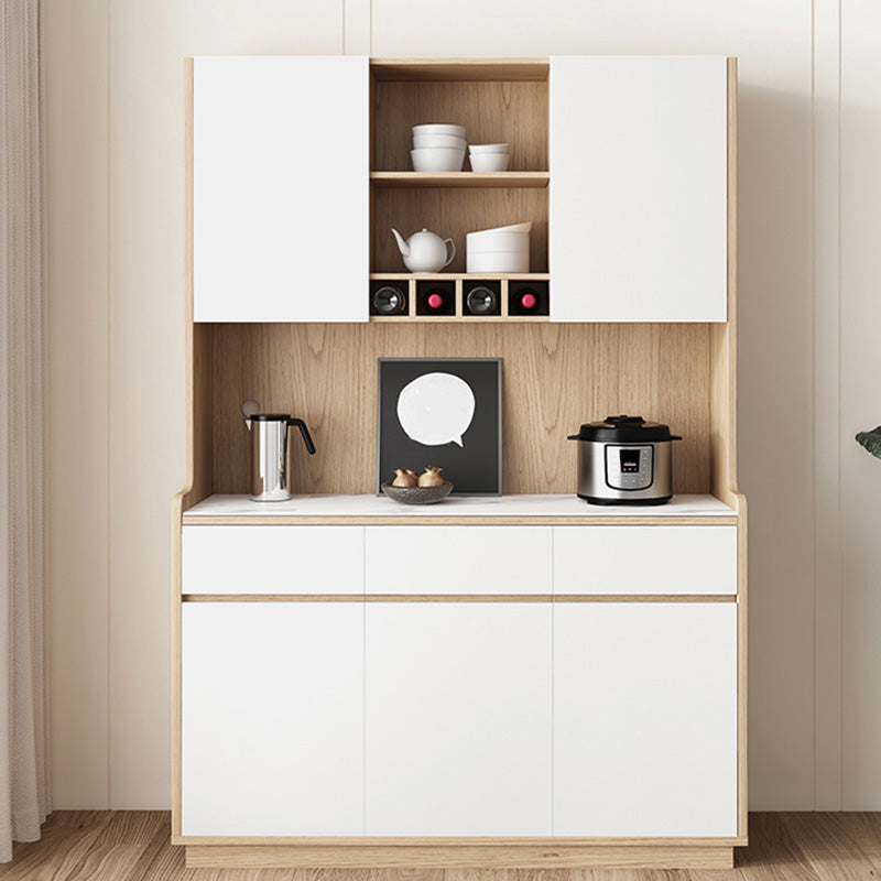 Stellatura in legno ingegnerizzato in ingegneri di credenza in stile moderno per cucina