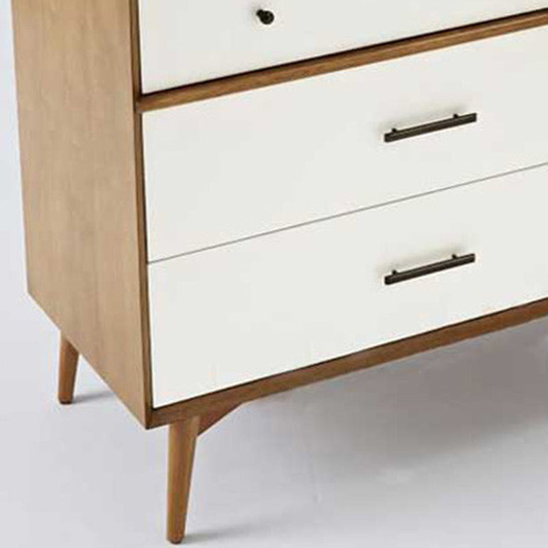 36.5"L Wooden Home Sideboard Contemporary Rectangular Sideboard Table with Drawers Clearhalo 'buffet_sideboard' 'Buffets & Sideboards' 'furn' 'furn_buffet_sideboard' 'Furniture' 'Kitchen & Dining Furniture' 6231285