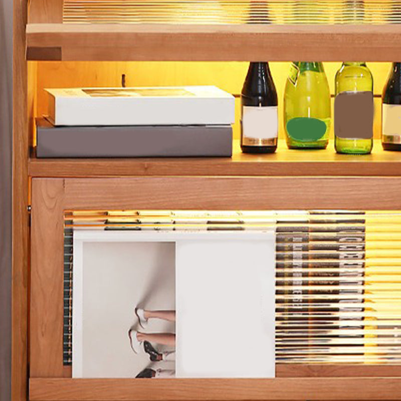 Wooden Storage Sideboard Home Modern Side Board with Drawers Clearhalo 'buffet_sideboard' 'Buffets & Sideboards' 'furn' 'furn_buffet_sideboard' 'Furniture' 'Kitchen & Dining Furniture' 6231312