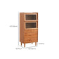 Wooden Storage Sideboard Home Modern Side Board with Drawers Clearhalo 'buffet_sideboard' 'Buffets & Sideboards' 'furn' 'furn_buffet_sideboard' 'Furniture' 'Kitchen & Dining Furniture' 6231317