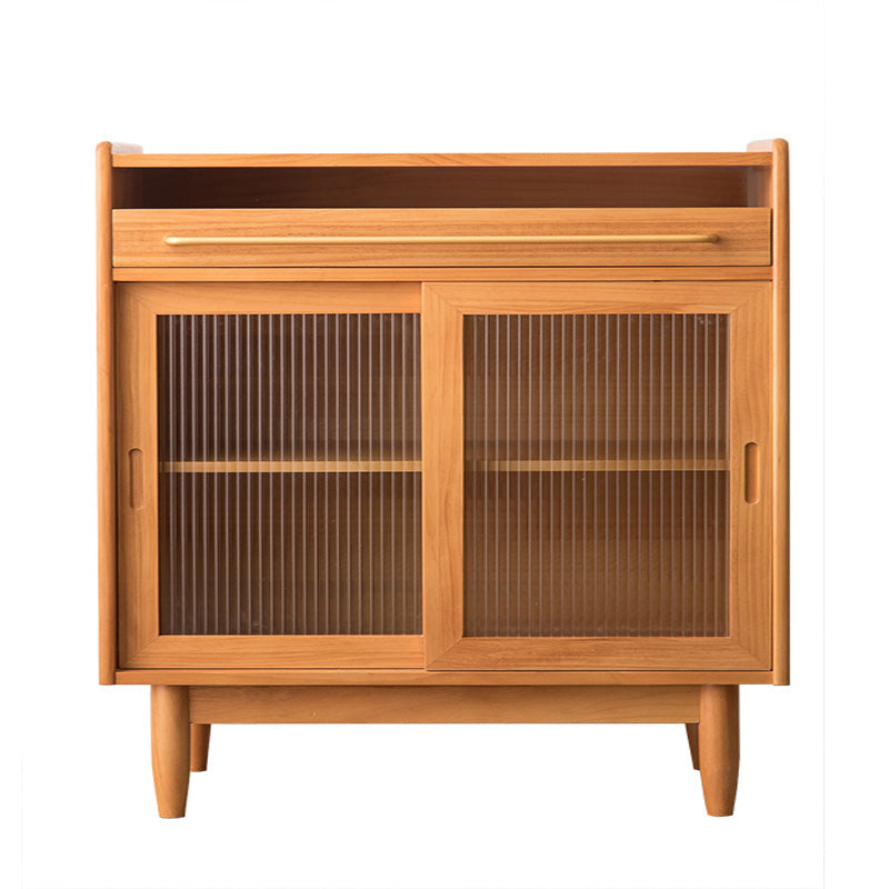 Scheda laterale in legno con porta della porta moderna minimalista moderna