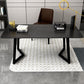 Scrivania rettangolare da ufficio in stile industriale scrivania da ufficio con gambe metalliche